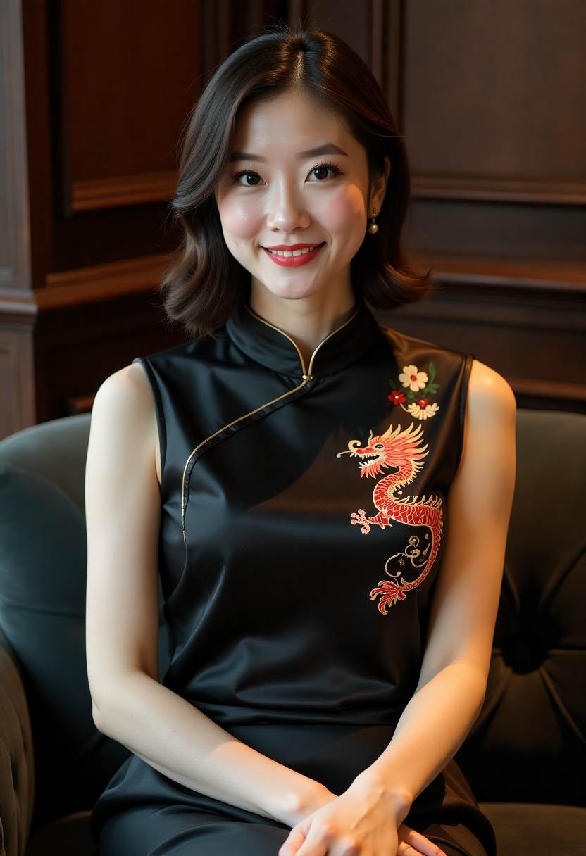 渡口人家海报，江边渡船与木屋
